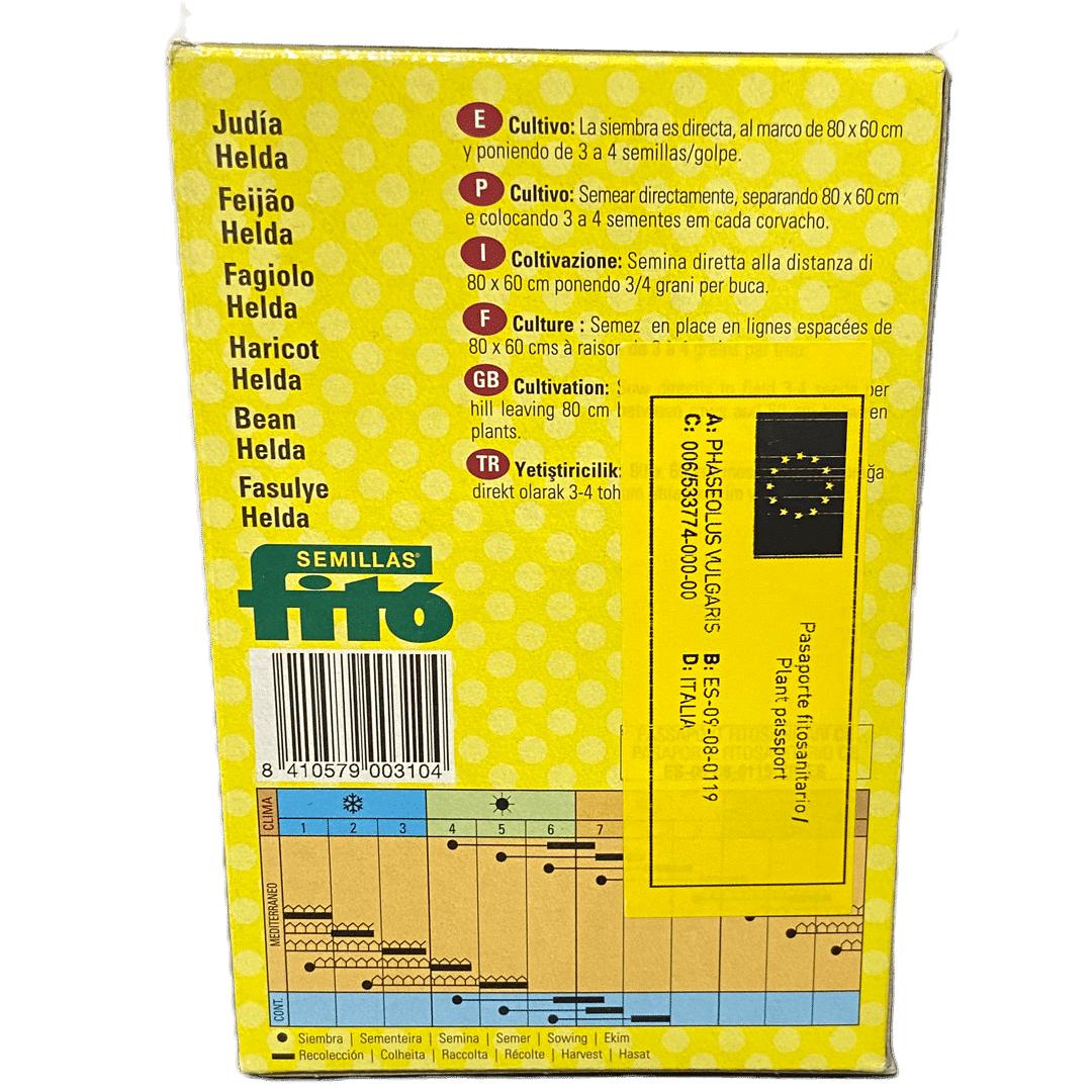 Semillas de Judía alta plana Helda 250 g - Imagen 2
