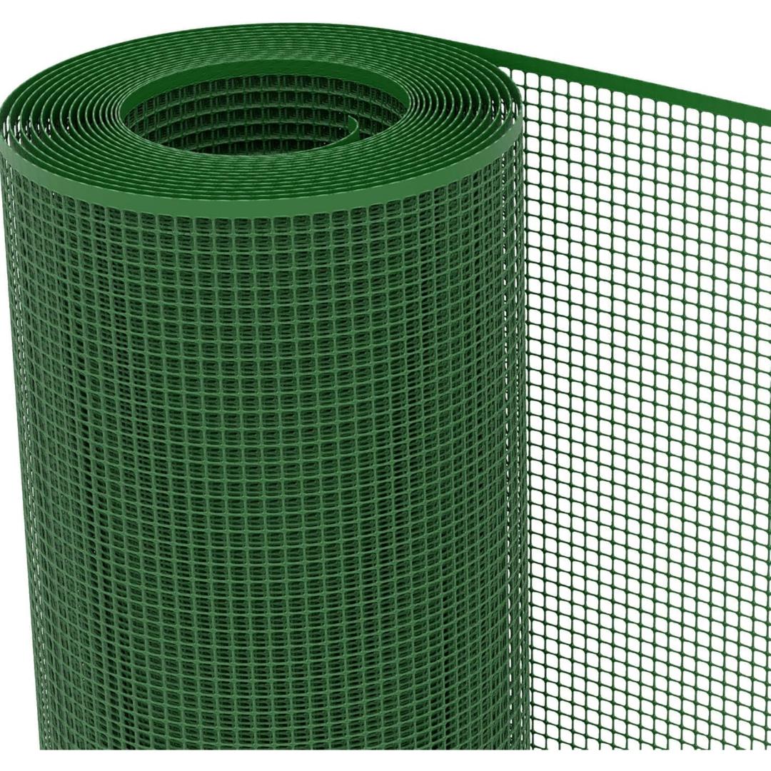 Malla cuadrada verde 5x5 mm 1 m ancho (por metro) - Imagen 2