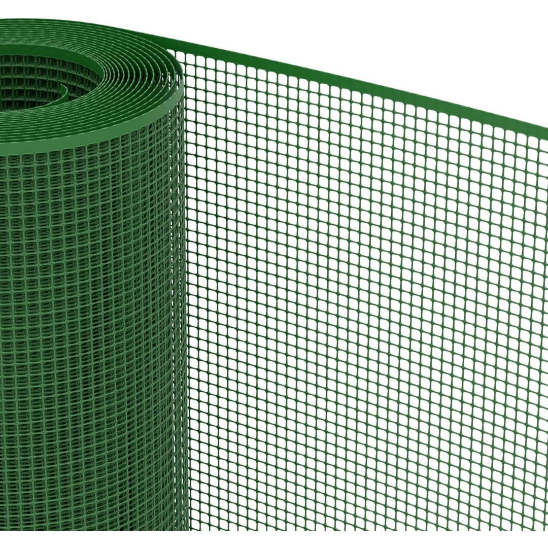 Malla cuadrada verde 5x5 mm 1 m ancho (por metro) - Imagen 4