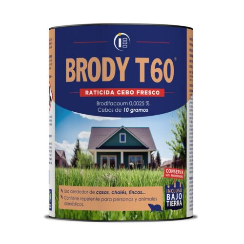 Raticida Brody T60 cebo fresco 150 g