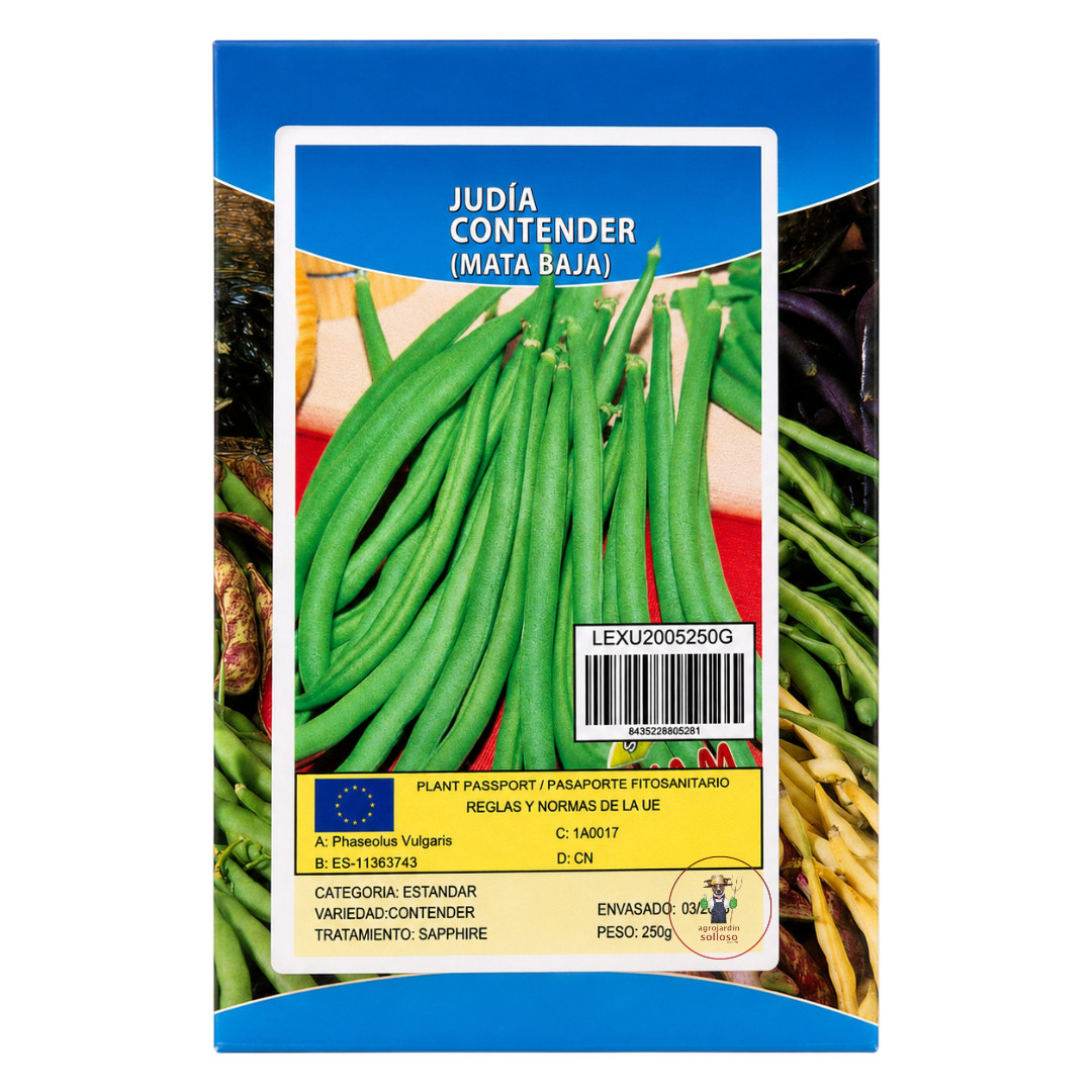 Semillas de Judía baja redonda Contender 250 g