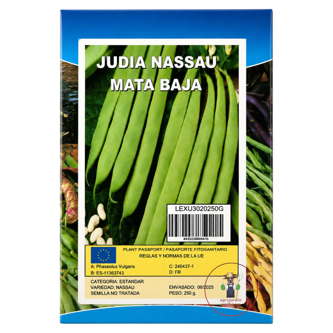 Semillas de Judía baja plana Nassau 250 g