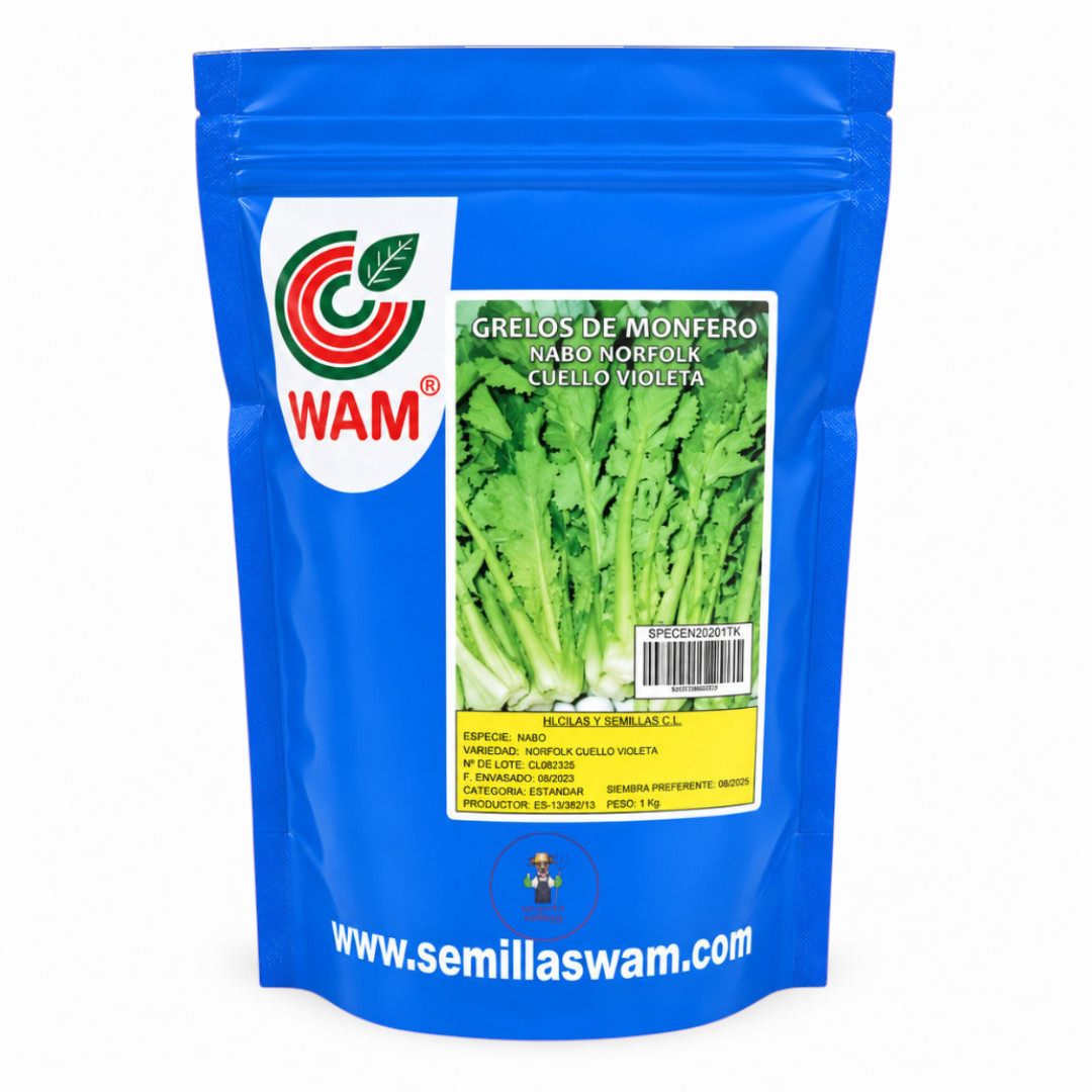 Semillas de Grelos de Monfero 1 kg