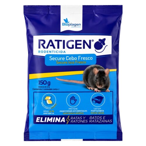 Raticida cebo fresco Ratigen 150 g