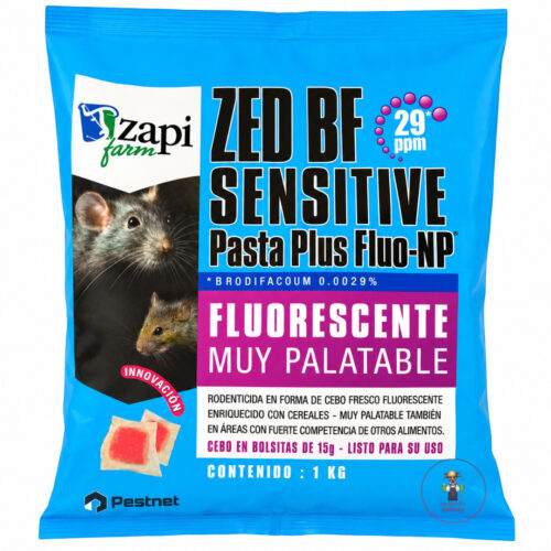 Raticida Zed BF Sensitive 1 kg