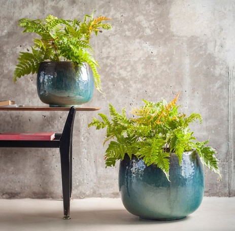 Maceta bol Danang celadon ø37 x 28 cm - Imagen 2